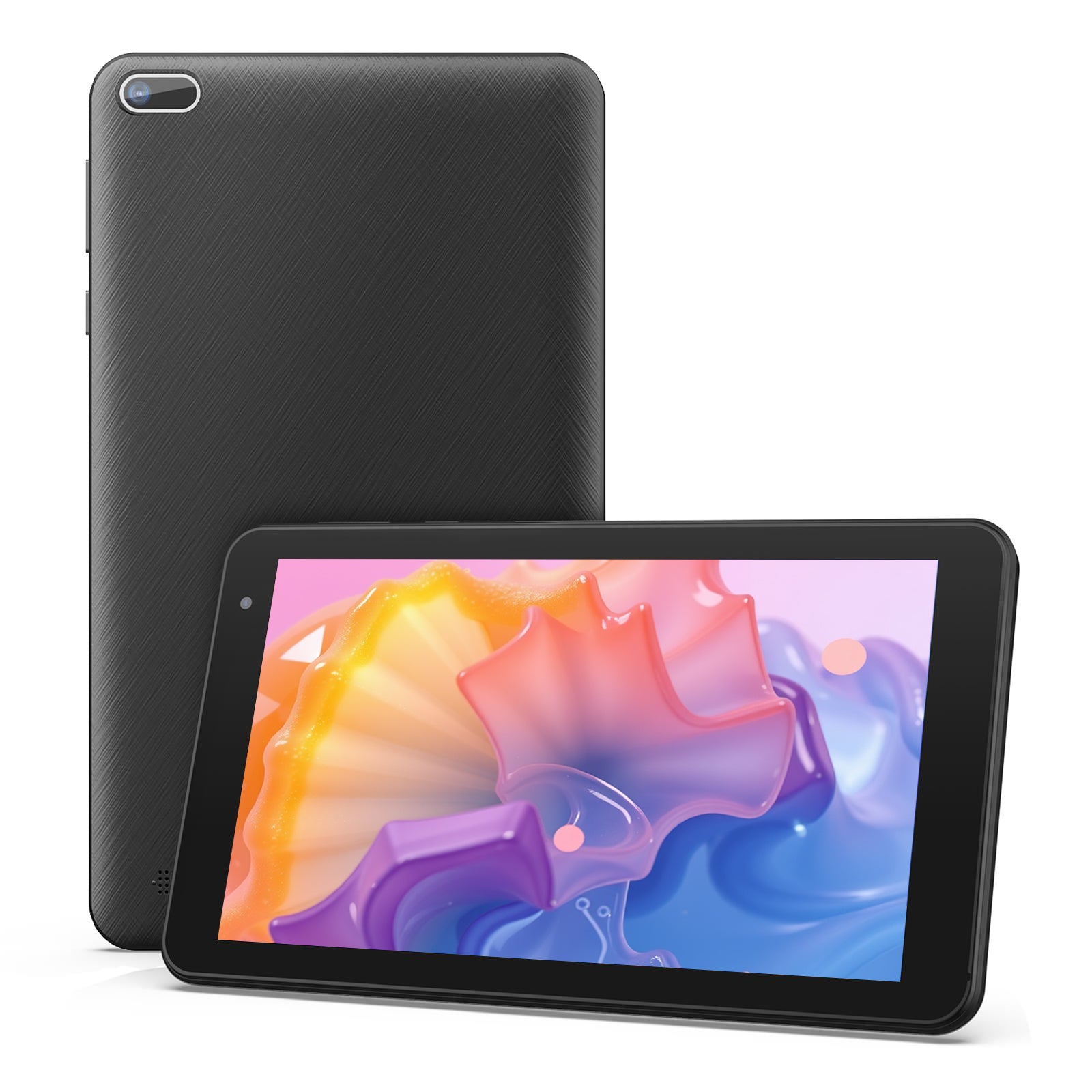 PUTECCH 7 inch Tablet Android 13 Tablets,4GB+32GB ROM （1TB Expand）, WiFi6, Quad-Core Processor Tablet PC, 1024 x 600 IPS Touch Screen，Black